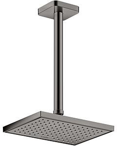 hansgrohe Axor head shower 35374330 ceiling or wall mounting, 245x185mm, 1jet, polished black chrome