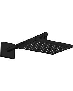 hansgrohe bras de douche 26436670 390mm, angulaire, noir mat