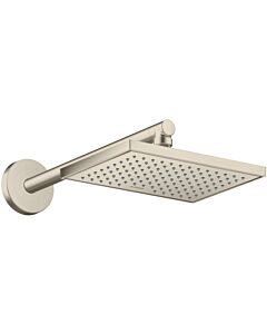 hansgrohe Axor Kopfbrause 35374820 Decken- oder Wandmontage, 245x185mm, 1jet, brushed nickel