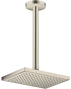 Axor ShowerSolutions Deckenanschluss 26433820 Brushed Nickel, DN 15, Länge 300mm
