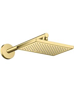 hansgrohe Axor bras de douche 26431950 390mm, montage mural, laiton brossé