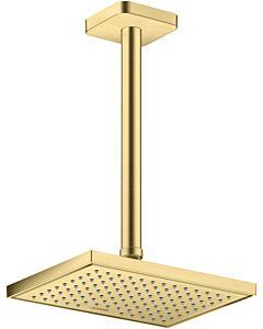 hansgrohe Axor Kopfbrause 35387950 Decken- oder Wandmontage, 245x185mm, 1jet, brushed brass