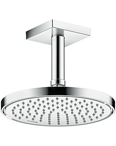 hansgrohe Deckenanschluss 26437000 100 mm, chrom, eckig