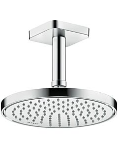 hansgrohe Deckenanschluss 26965000 100 mm, chrom, eckig
