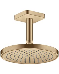hansgrohe Deckenanschluss 26965140 100 mm, brushed bronze, eckig