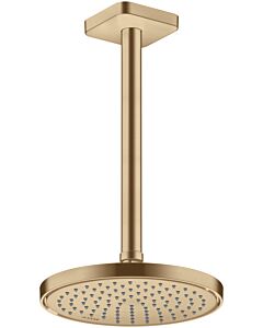 raccord de plafond hansgrohe 26966140 300 mm, bronze brossé, carré