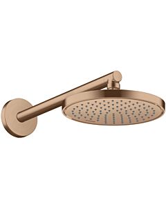 hansgrohe Axor Kopfbrause 35388310 Decken- oder Wandmontage, 220mm, 1jet, brushed red gold