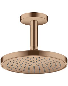 hansgrohe Axor Deckenanschluss 26432310 100mm, rund, brushed red gold