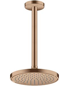 hansgrohe Axor Deckenanschluss 26433310 300mm, rund, brushed red gold