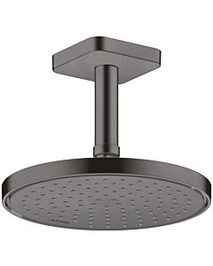 hansgrohe Axor douche de tête 35383340 montage au plafond ou au mur, chrome noir brossé