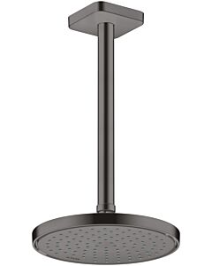 hansgrohe Deckenanschluss 26966340 300 mm, brushed black chrome, eckig