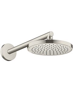 hansgrohe Axor Kopfbrause 35388800 Decken- oder Wandmontage, 220mm, 1jet, Edelstahl-Optik