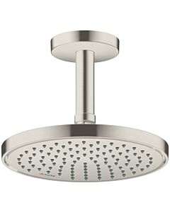 hansgrohe Axor Deckenanschluss 26432800 100mm, rund, stainless steel optic