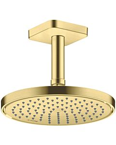 hansgrohe Raccordement au plafond Axor 26965950 100 mm, laiton brossé, carré