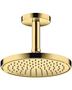 hansgrohe Connecteur de plafond Axor 26432990 100mm, rond, optique or poli