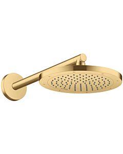 hansgrohe Axor Kopfbrause 35381250 Decken- oder Wandmontage, 245mm, 1jet, brushed gold optic