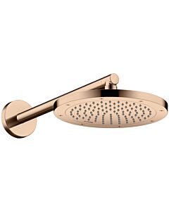 hansgrohe Axor Brausearm 26431300 390mm, Wandmontage, polished red gold