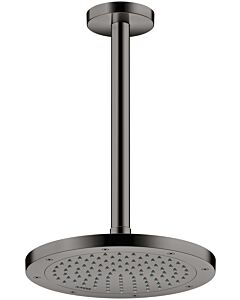 hansgrohe Axor Kopfbrause 35389330 Decken- oder Wandmontage, 245mm, 1jet, polished black chrome