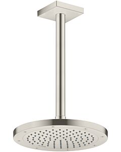 hansgrohe Axor Kopfbrause 35381800 Decken- oder Wandmontage, 245mm, 1jet, Edelstahl-Optik