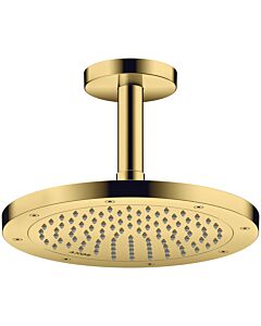 hansgrohe Axor douche de tête 35381990 montage au plafond ou au mur, optique or poli