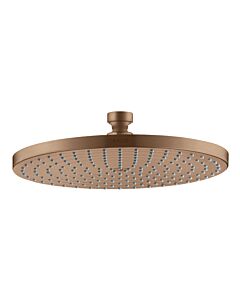 hansgrohe Axor Starck head shower 28494310 ceiling or wall mounting, 240mm, 1jet, brushed red gold