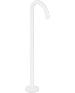 hansgrohe Axor Uno Finishing set 38412700 Bath spout floor-standing, curved, projection 226mm, matt white