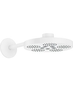 hansgrohe Axor One Kopfbrause 48492700 mit Brausearm, 2jet, mattweiß