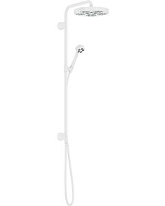 hansgrohe Axor One set de finition 48790700 tube de douche à encastrer, avec douchette, 280mm, 1jet, blanc mat