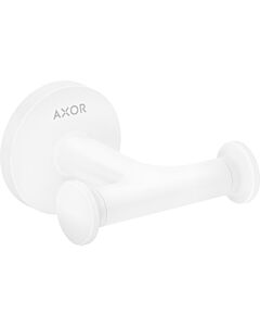 hansgrohe Axor Handtuckhaken 42812700 doppelt, Wandmontage, mattweiß