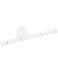 hansgrohe Axor Papierrollenhalter 42857700 doppelt, Wandmontage, mattweiß