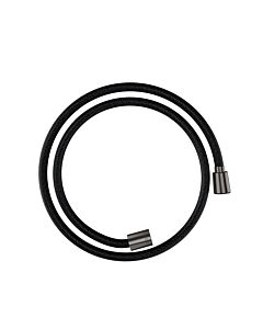 hansgrohe Textilbrauseschlauch 28227340 1250 mm, Mutter 1x konisch, 1x zylindrisch, brushed black chrome