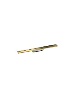hansgrohe Drain Duschrinne 42520990 700mm, Fertigset, frei im Raum, polished gold optic