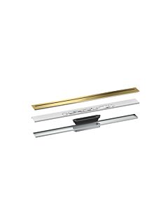 hansgrohe Drain Duschrinne 42521990 800mm, Fertigset, frei im Raum, polished gold optic