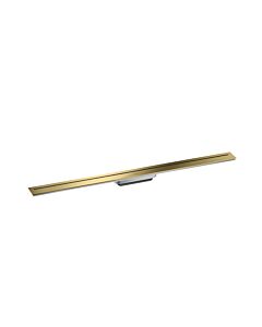 hansgrohe Drain Duschrinne 42523990 1000mm, Fertigset, frei im Raum, polished gold optic