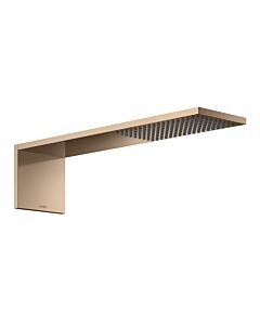 hansgrohe ShowerComposition head shower 12592300 110x220mm, wall mounting, 1jet, polished red gold