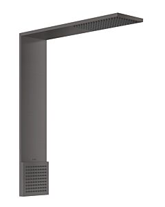 hansgrohe ShowerComposition Brausenmodul 12593340 250x250mm, Wandmontage, 1jet, mit Schulterbrause, brushed black chrome
