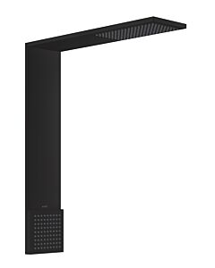 hansgrohe ShowerComposition module de douche 12593670 250x250mm, montage mural, 1jet, avec douche d&#39;épaule, noir mat