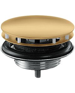 hansgrohe drain fitting 51301250 not lockable, for wash basins, brushed gold optic