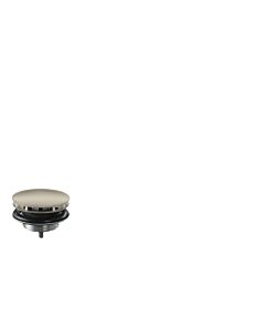 hansgrohe drain fitting 51301820 not lockable, for wash basins, brushed nickel