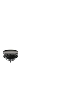 hansgrohe drain fitting 51301330 not lockable, for wash basins, polished black chrome
