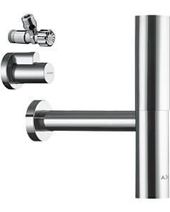 hansgrohe Flowstar Designsiphon-Set 51304000 chrom, G 1 1/4