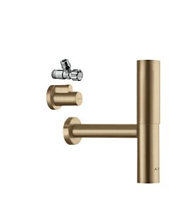 hansgrohe Flowstar Designsiphon-Set 51304140 G 1 1/4, brushed bronze