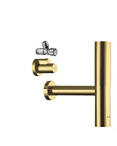 hansgrohe Flowstar Designsiphon-Set 51304990 G 1 1/4, polished gold optic
