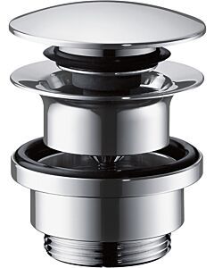 hansgrohe Ablaufgarnitur 51300000 Push-Open, für Waschtisch- und Bidetmischer, chrom