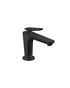 hansgrohe Axor Citterio C CoolStart Waschtischarmatur 49020670 ohne Struktur, mattschwarz, Ausladung 128mm, Ablauf unverschließbar