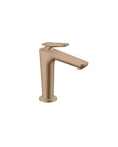 hansgrohe Axor Citterio C CoolStart 125 Waschtischarmatur 49040310 mit Ablaufgarrnitur, Brushed Red Gold