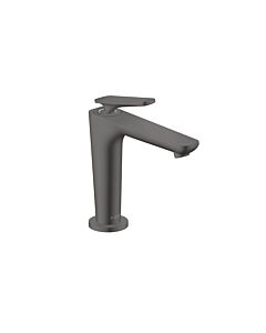 hansgrohe Axor Citterio C CoolStart Waschtischarmatur 49040340 ohne Struktur, brushed black chrome, Ausladung 135mm, Ablauf unverschließbar