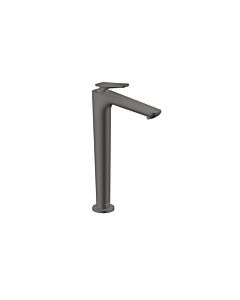 hansgrohe Axor Citterio C CoolStart Waschtischarmatur 49051340 cubic cut, brushed black chrome, Ausladung 158mm, Ablauf unverschließbar