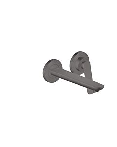 hansgrohe Axor Citterio C Waschtischarmatur 49110340 ohne Struktur, brushed black chrome, Unterputz, Wandmontage, Ausladung 193mm