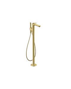 hansgrohe Axor Citterio Robinetterie de bain C 49440950 sans structure, laiton brossé, sur pied, saillie 194mm